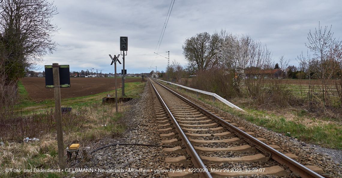 29.03.2023 - Baustelle REVO und Umgebung in Neuperlach